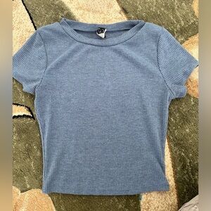 Blue crop top_WINDSOR_